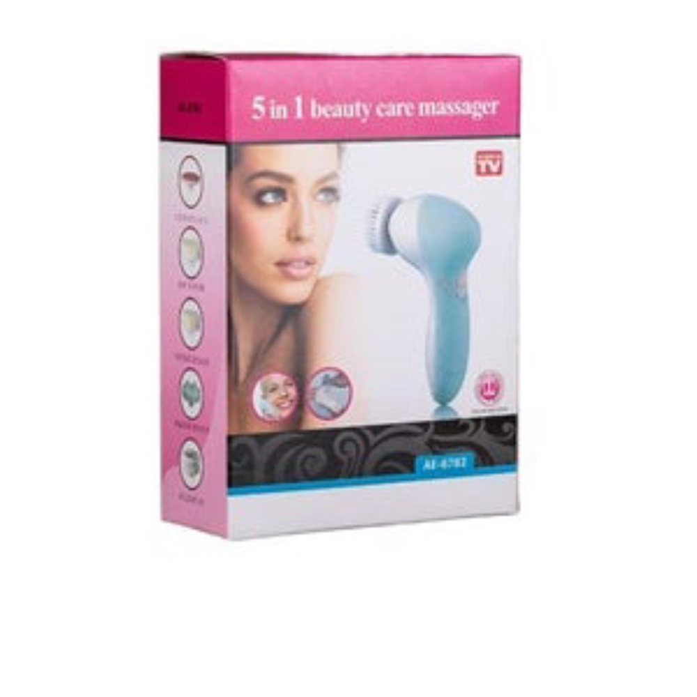5 In 1 Electric Facial Cleansing Brush Set Multifunction Massage Skin Care - Picture 2 of 2